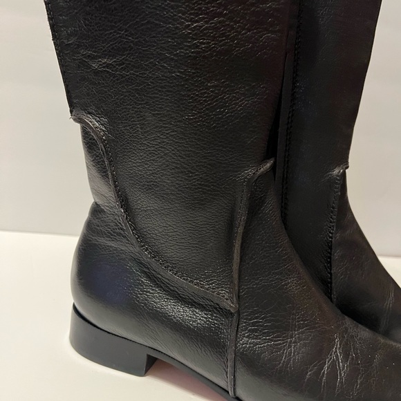 Diane Von Furstenberg Brown Leather Boot size 6.5m - Picture 9 of 16